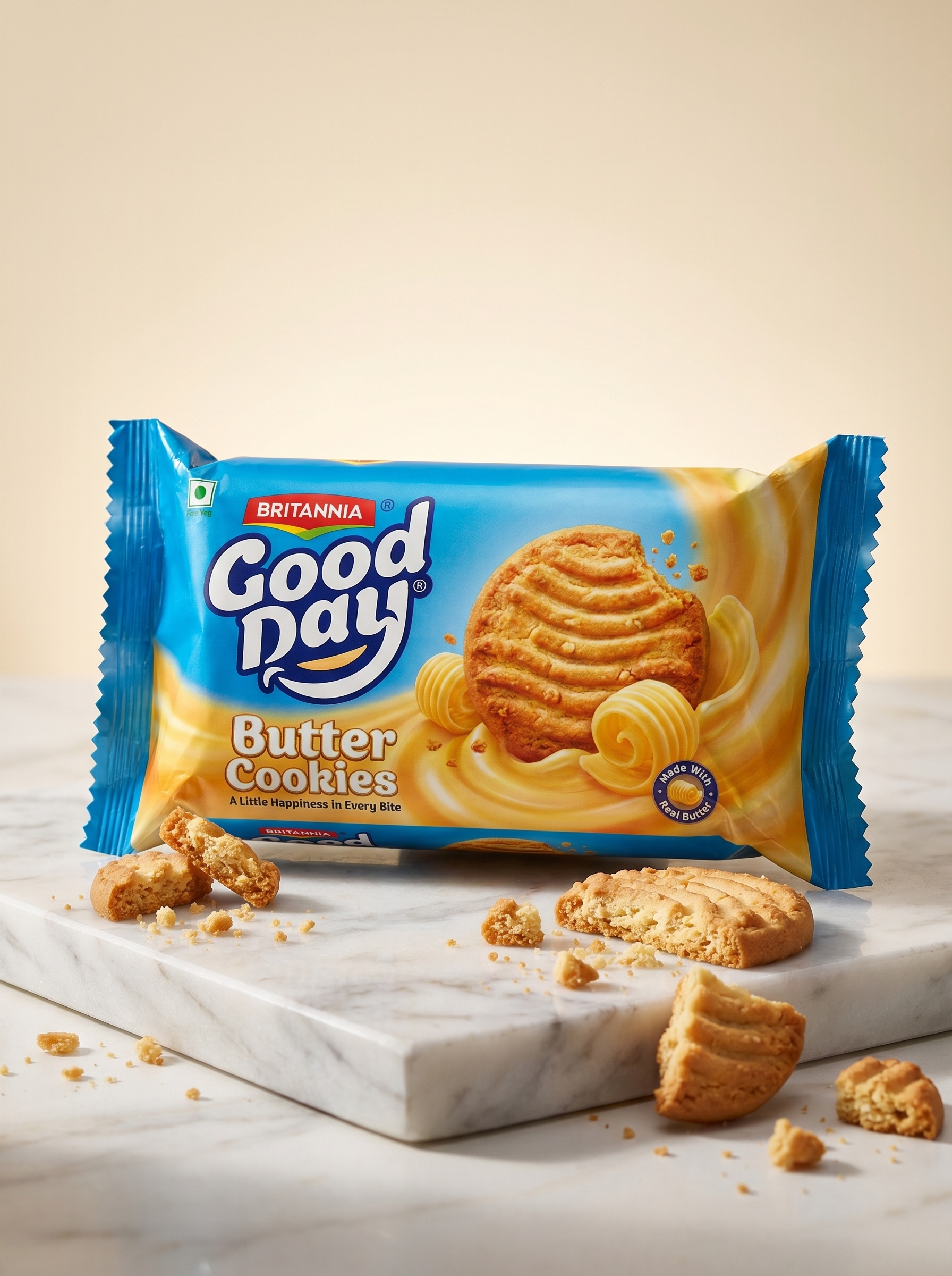 The Britannia Good Day Bite of Happiness Visual Transformation